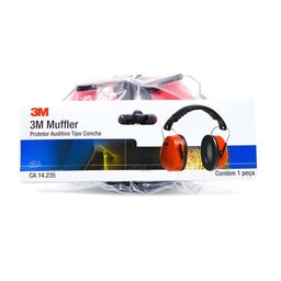 Protetor Auditivo 3m Tipo Abafador Pomp Muffler 23db - 5