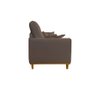 Sofa M39 2,10 Cm Tec-102 Marrom Luks Estofados - 3