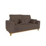 Sofa M39 2,10 Cm Tec-102 Marrom Luks Estofados - 1
