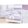 Kit Enxoval / Berço Bebê Menina Aninha Lilás com 9 peças Algodão - 1