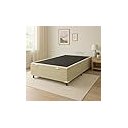 Ver imagem 3 de Cama Box Casal com Baú – Suede Bege, Blindada, Pistão a Gás – 138x188 Cm