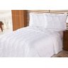 Colcha Life Clean Queen Branco Bordado Flores com 3 Peças - Dupla Face - 1