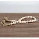 Ver imagem 6 de Colar De Madeira Artesanal Decorativo De Mesa Adorno 42cm