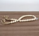 Ver imagem 6 de Colar De Madeira Artesanal Decorativo De Mesa Adorno 42cm
