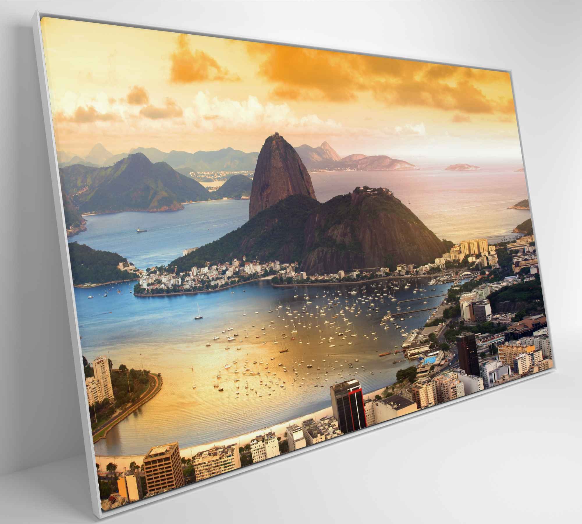 Quadro Pão de Açúcar Rio de Janeiro - 60x40 cm - Tecido Canvas - 4