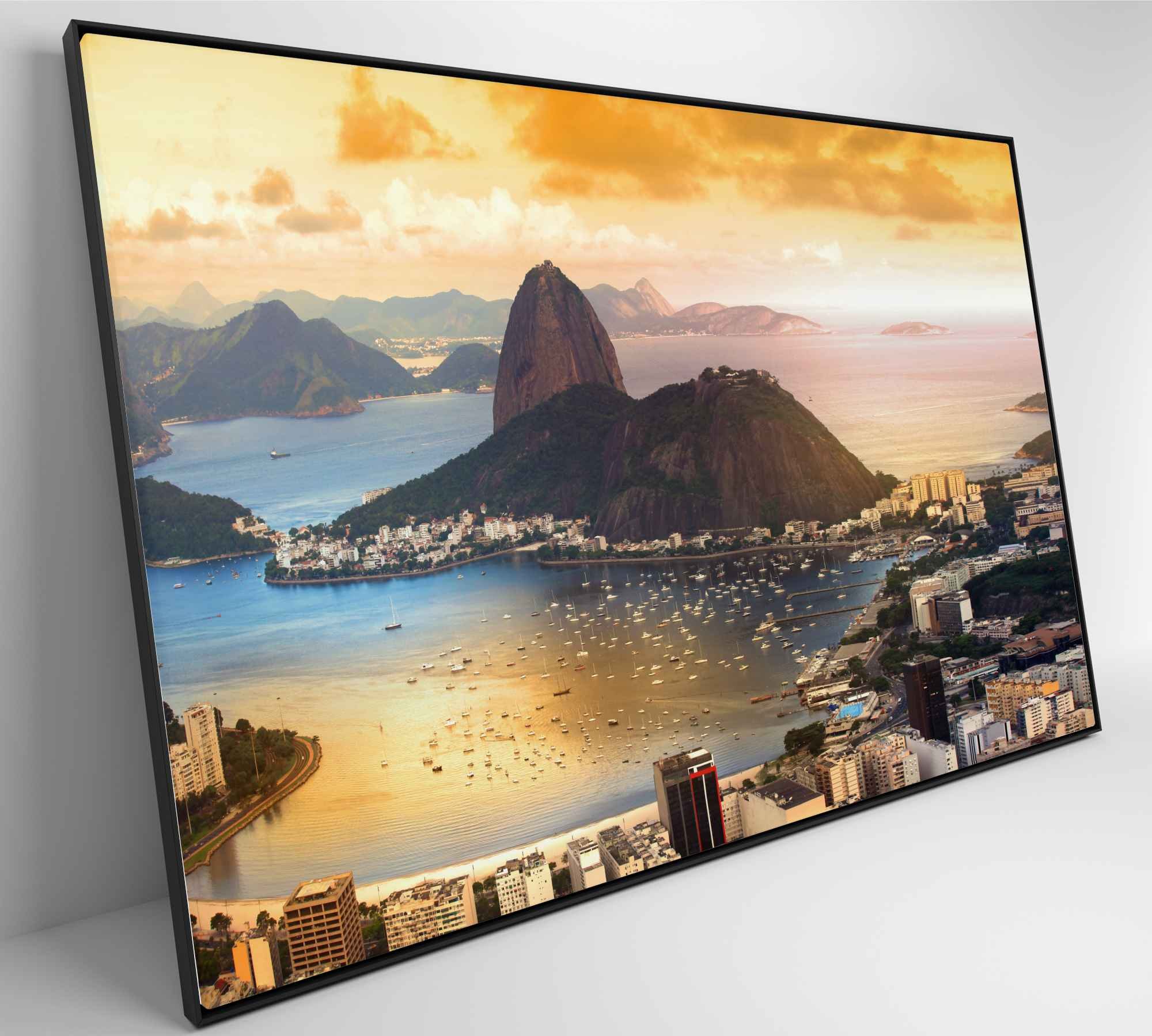 Quadro Pão de Açúcar Rio de Janeiro - 60x40 cm - Tecido Canvas - 3