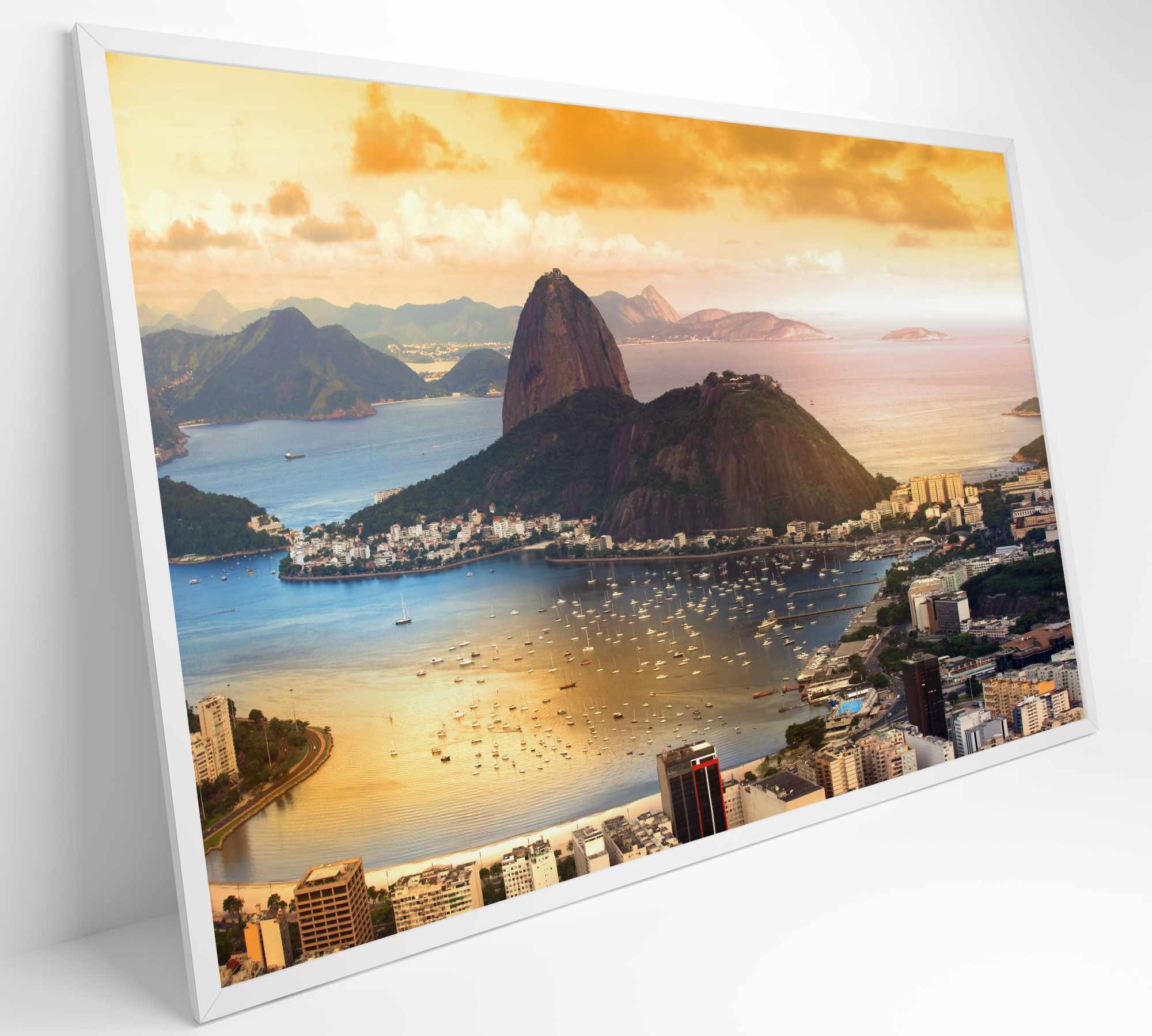 Quadro Pão de Açúcar Rio de Janeiro - 60x40 cm - Tecido Canvas