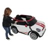 Carro Elétrico Infantil Mini Paceman 12V - Branco E Vermelho - 2