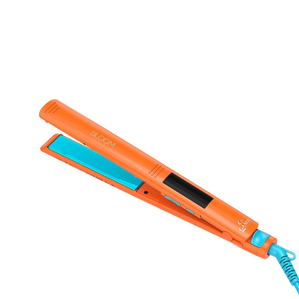Prancha Ga.Ma Elegance LED Bloom 3286 Bivolt - Laranja | MadeiraMadeira