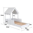 Ver imagem 4 de Cama Infantil Montessoriana com Casinha Infanto