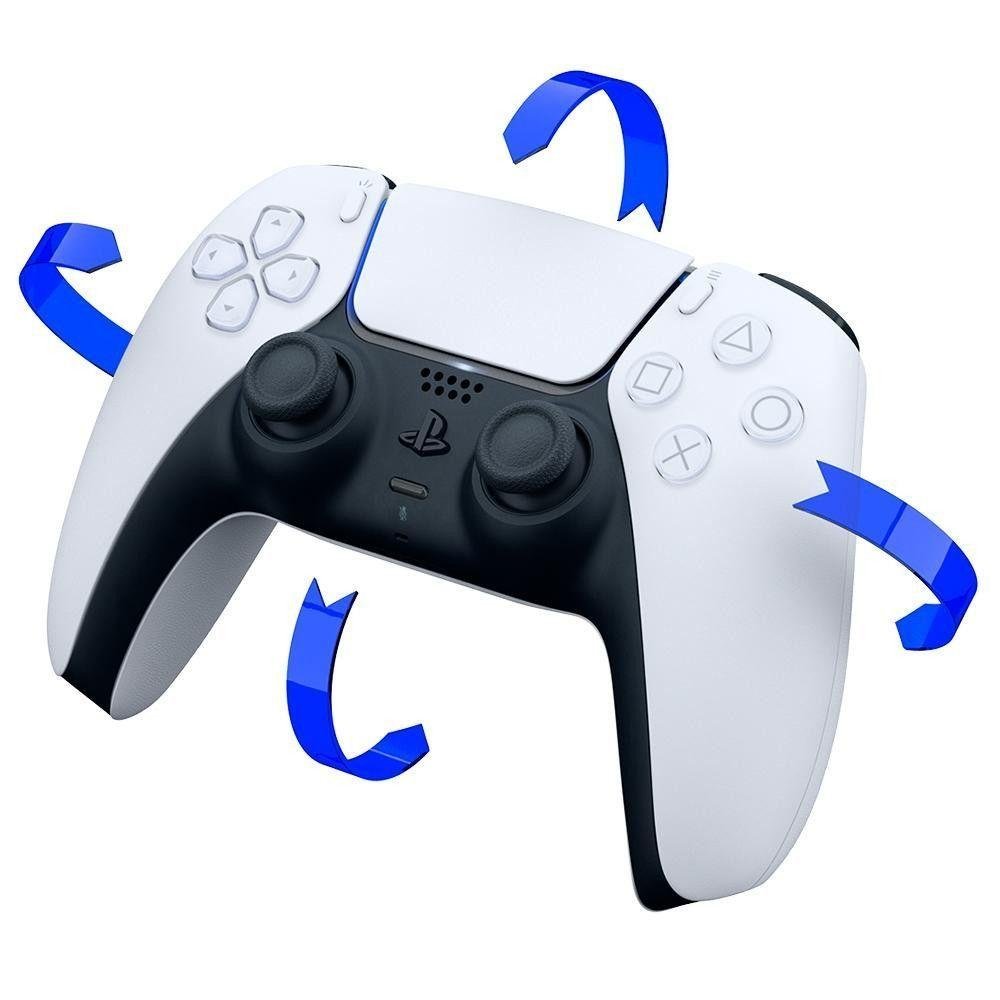 Controle sem Fio Dualsense Playstation 5 Branco Branco - 8