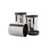 Conjunto De Potes Mantimentos 3Pcs Preto Brinox - 1