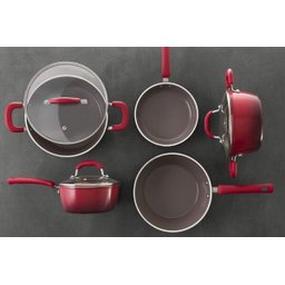 Conjunto de Panelas 5 Peças Ceramic Life Select Romã Brinox - 2