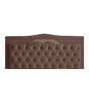 Ver imagem 2 de Kit Helena Cabeceira de Cama Painel e Calçadeira Baú Casal 140 Cm Suede Rosê Eli Móveis e Decoração