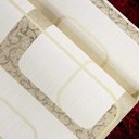Ver imagem 6 de Papel de Parede Importado Vinílico Lavável 53cm X 10m Bege e Dourado