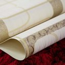 Ver imagem 5 de Papel de Parede Importado Vinílico Lavável 53cm X 10m Bege e Dourado