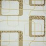 Papel de Parede Importado Vinílico Lavável 53cm X 10m Bege e Dourado - 3