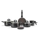 Ver imagem 1 de Conjunto de Panelas 6 Peças Ceramic Life Smart Plus Preto Brinox