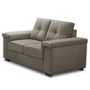 Ver imagem 6 de Sofá 2 Lugares para Sala de Estar Living 153cm Allon F04 Veludo Marrom Claro - Lyam Decor