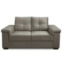 Ver imagem 3 de Sofá 2 Lugares para Sala de Estar Living 153cm Allon F04 Veludo Marrom Claro - Lyam Decor