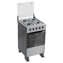 Ver imagem 1 de Fogão Delicato 4 Bocas Porta com Visor Vidro Duplo Mesa Aço Inox Compacto e Moderno com Forno 52 L