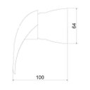 Ver imagem 2 de Acabamento para Registro C 71 1/2, 3/4 e 1 Meber Metais Cromado