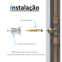Ver imagem 5 de Reparo Completo Registro Chuveiro Padrão Deca Castelo:Amarelo