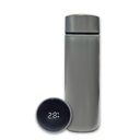 Ver imagem 1 de Garrafa Térmica Aço Inox com Termômetro Digital Led 500ml Cinza