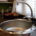 Ver imagem 1 de Misturador Monocomando para Banheiro de Mesa Quadrado 7001 C 71 Meber Metais Cromado