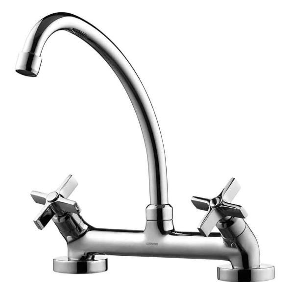 Misturador para cozinha LorenClub 1256C47 bica móvel bancada Lorenzetti - 1