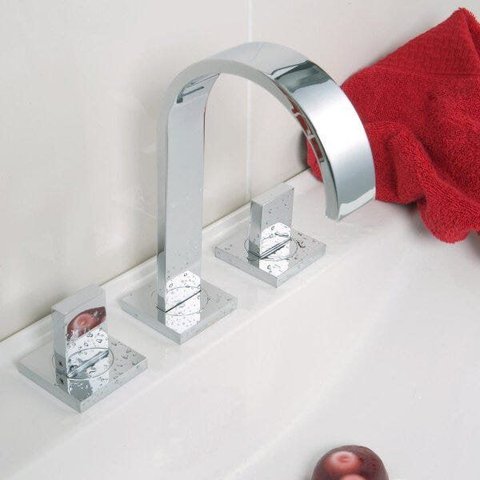 Misturador para Banheiro de Mesa 1880 C 210 Meber Metais Cromado