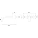 Ver imagem 3 de Misturados para Banheiro de Parede 1881 C 210 Meber Metais