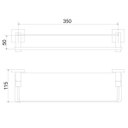 Ver imagem 2 de Porta Shampoo com Proteção 2052 C 215 41,5cm Meber Metais
