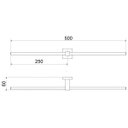 Ver imagem 2 de Porta Toalha Linear 2035 C 215 Meber Metais