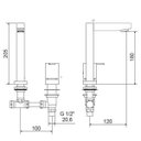 Ver imagem 2 de Torneira para Banheiro de Mesa 1191 C 215 Meber Metais