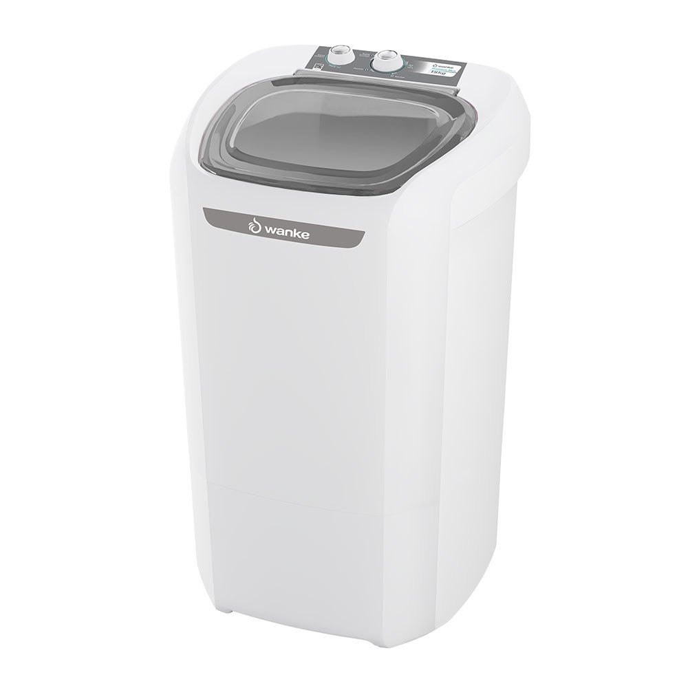 Lavadora de Roupas Semiautomática Premium Plus - 15 Kg - Branca - Wanke