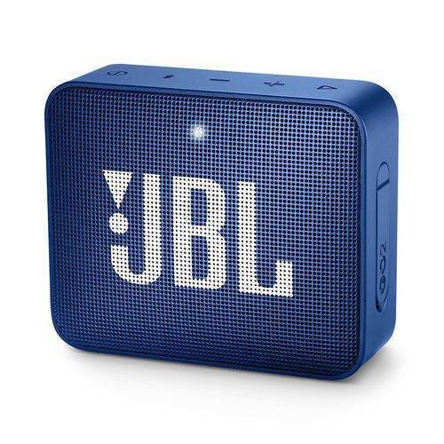 Caixa de Som Bluetooth Portátil Preto Go 2 Jbl Azul - 1