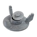 Ver imagem 2 de Churrasqueira Pedra Sabão Grelha Funda sem Tampa P 26cm Industria São Jose Af1168indsj
