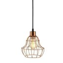Ver imagem 1 de Luminária Pendente Industrial em Metal na Cor Cobre