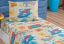 Ver imagem 2 de Jogo de Cama Lençol Solteiro 3 peças Infantil Bouti:Dinossauro
