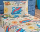Ver imagem 3 de Jogo de Cama Lençol Solteiro 3 peças Infantil Bouti:Dinossauro