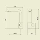 Ver imagem 4 de Torneira para Banheiro de Mesa 1191 C 50 Gioia Meber Metais