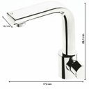 Ver imagem 2 de Torneira para Banheiro de Mesa 1191 C 50 Gioia Meber Metais