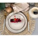 Ver imagem 2 de Prato Avulso Raso de Cerâmica 26 Cm Unni Brisa Oxford