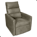Ver imagem 4 de Poltrona Lyon Cappuccino Reclinável em Suede com 2 Estágios 69cm para Sala e Quarto