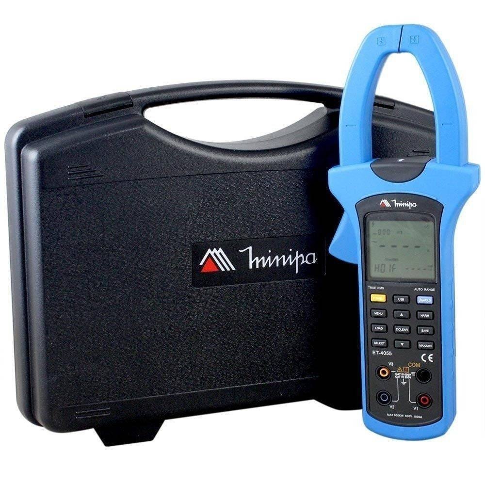 Alicate Wattímetro Fasímetro Trifásico Minipa ET-4055A - 2