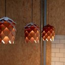 Ver imagem 2 de Lustre Pendente em Madeira - Lupulo - 2901 - Tauari