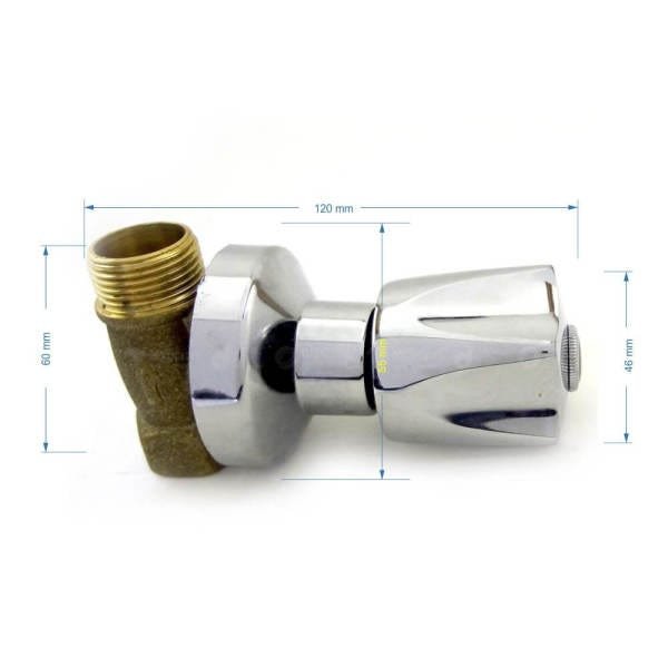 Registro de Pressão MVI 1416 3/4" com Acabamento C50 - Pison - 2