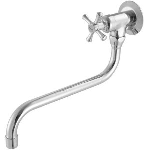 Torneira para Cozinha de Parede Bica Móvel 1167 C 24 Meber Metais
