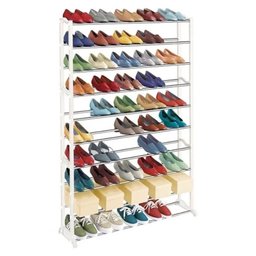 Sapateira 100 Calcados Estante Gigante 50 Pares de Sapatos e Tenis 10 Prateleiras Organizador Andare - 4